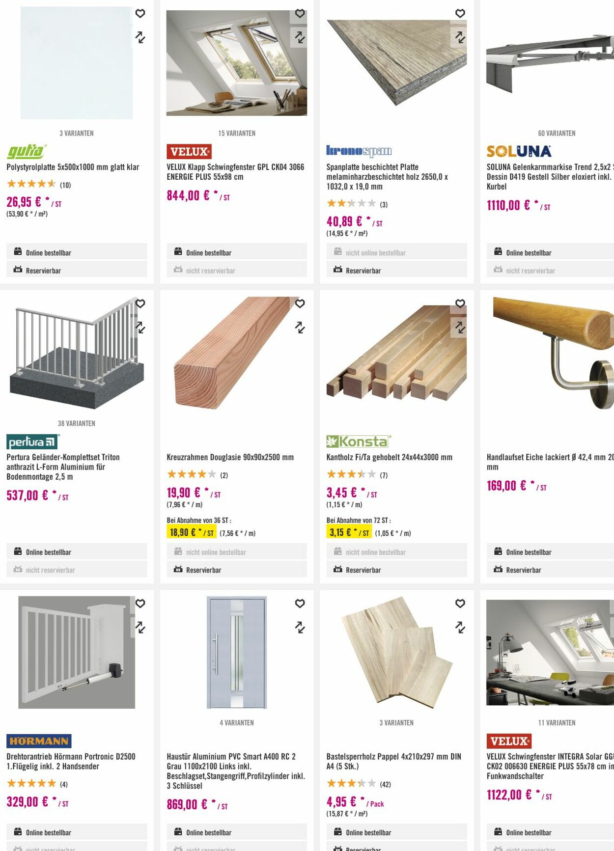 Prospekt Hornbach 01.11.2023 - 09.11.2023