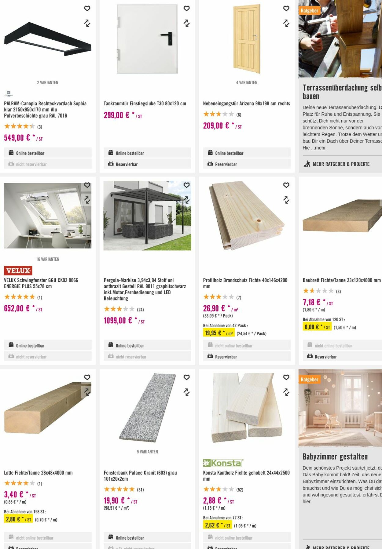 Prospekt Hornbach 01.11.2023 - 09.11.2023