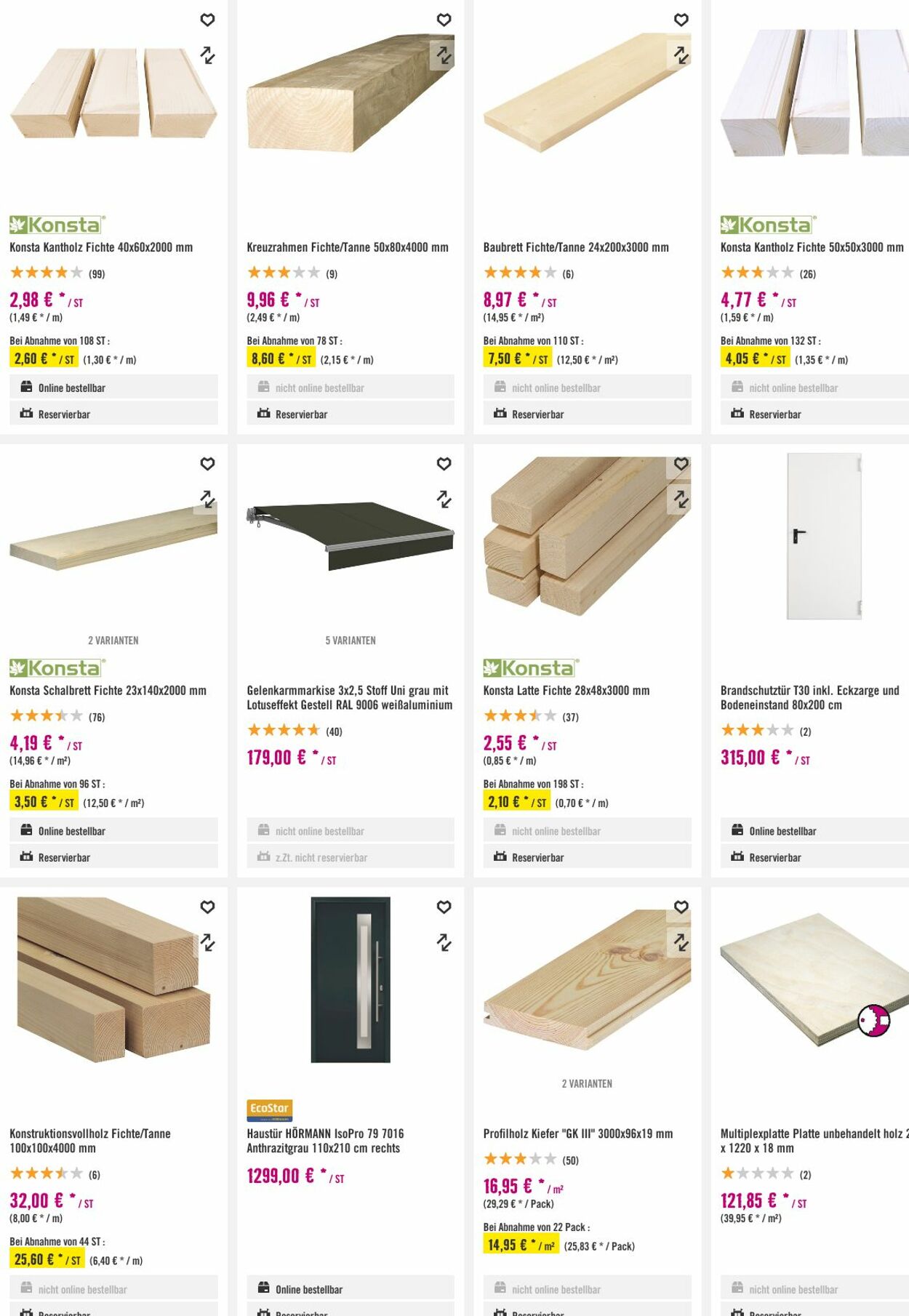 Prospekt Hornbach 01.11.2023 - 09.11.2023