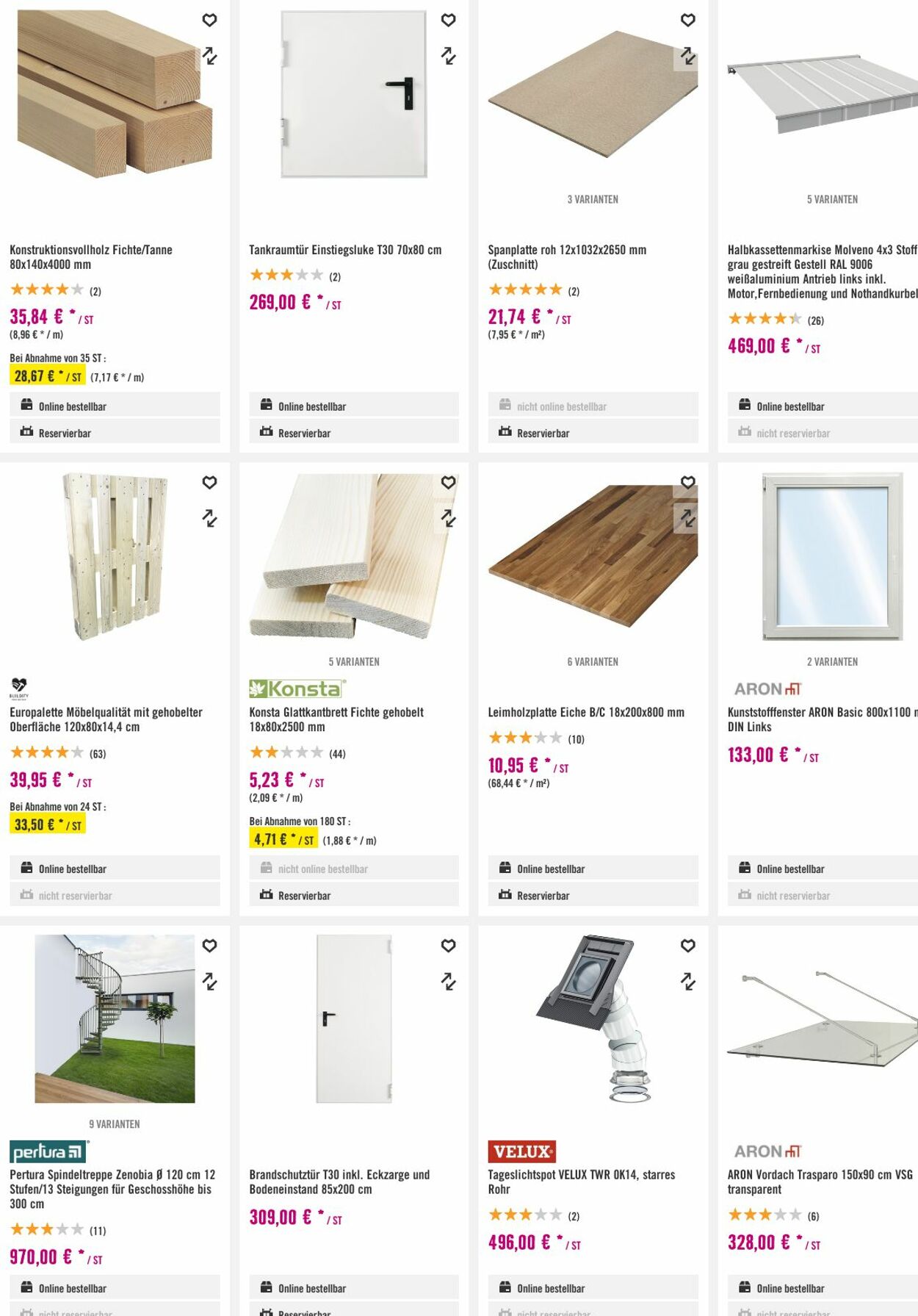 Prospekt Hornbach 22.11.2023 - 30.11.2023