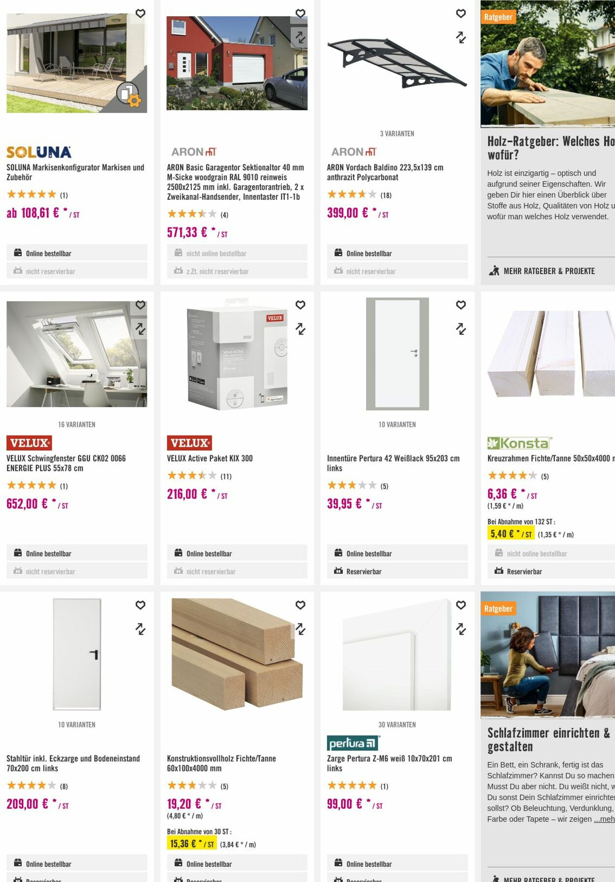 Prospekt Hornbach 22.11.2023 - 30.11.2023