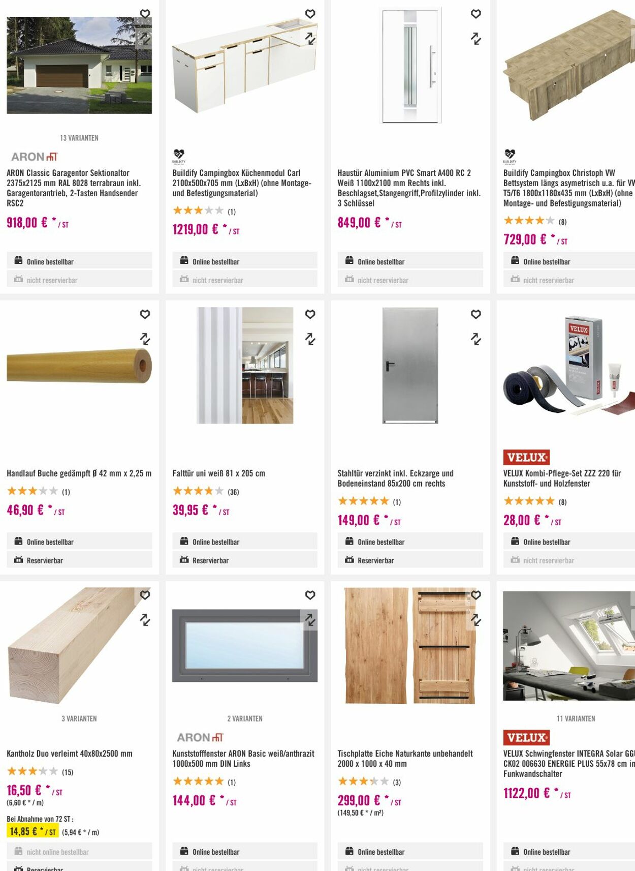 Prospekt Hornbach 22.11.2023 - 30.11.2023