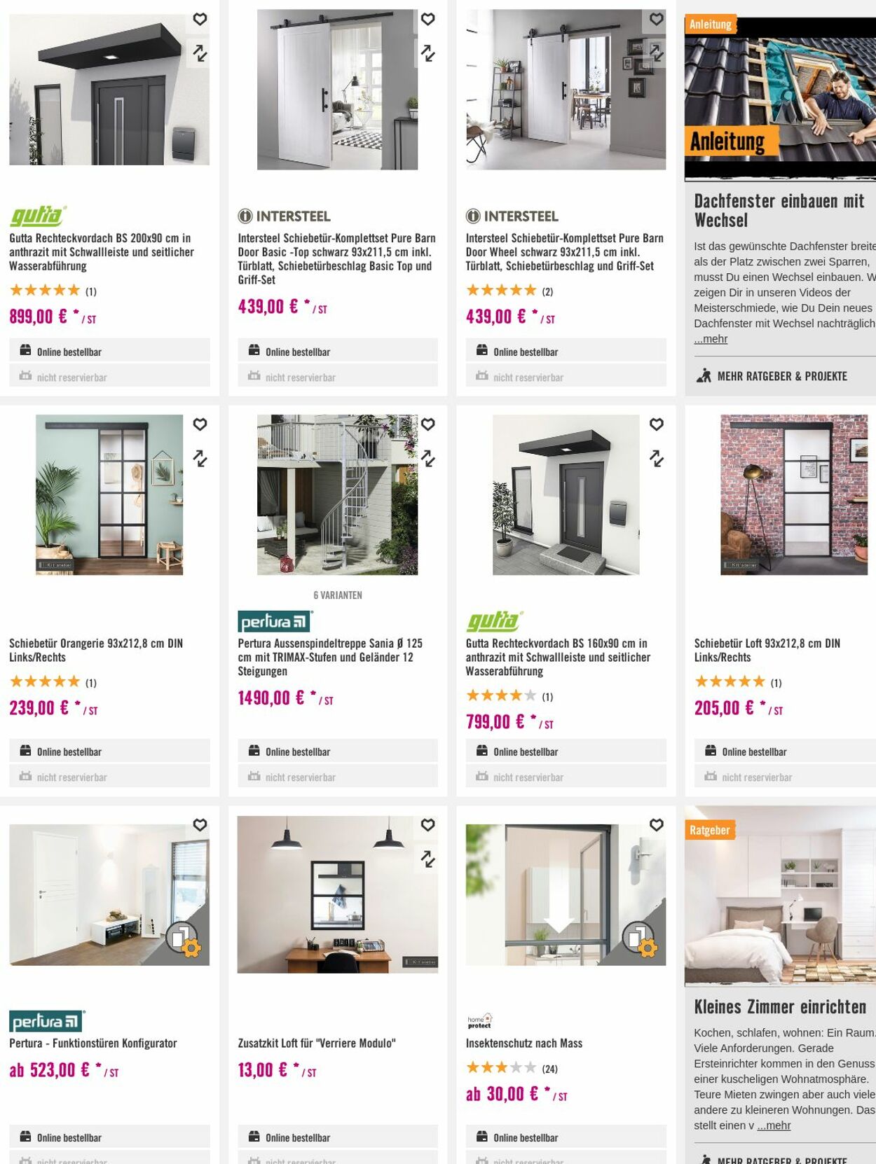 Prospekt Hornbach 22.11.2023 - 30.11.2023