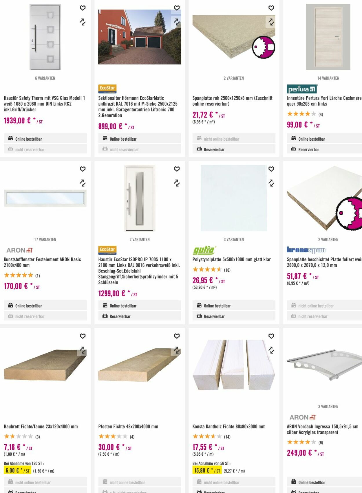 Prospekt Hornbach 22.11.2023 - 30.11.2023