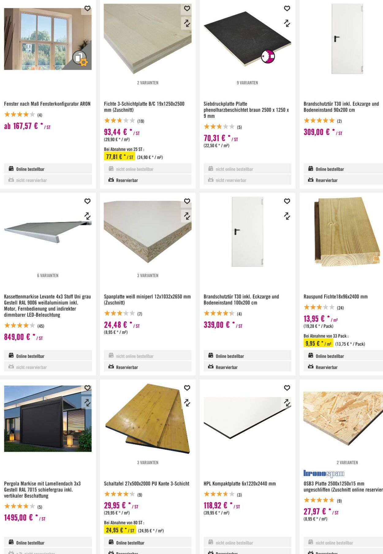 Prospekt Hornbach 22.11.2023 - 30.11.2023