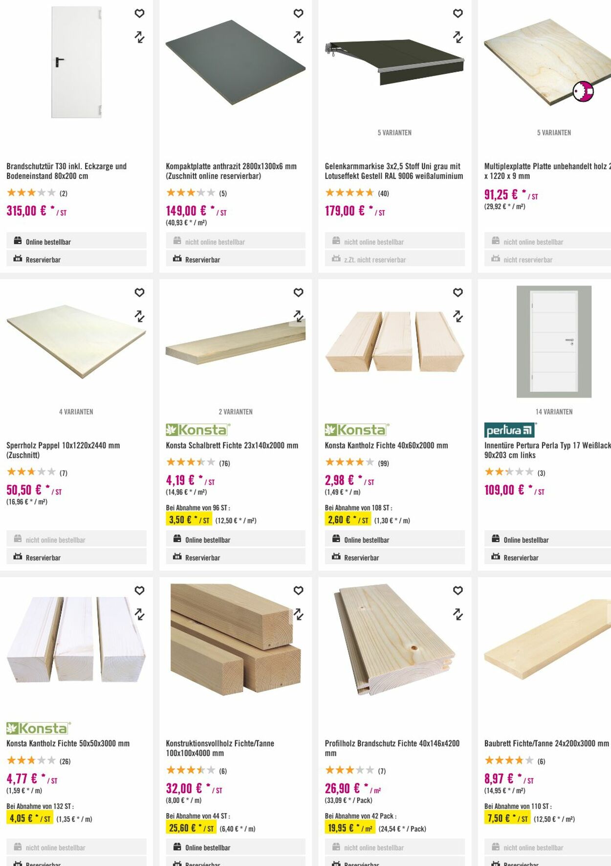 Prospekt Hornbach 22.11.2023 - 30.11.2023