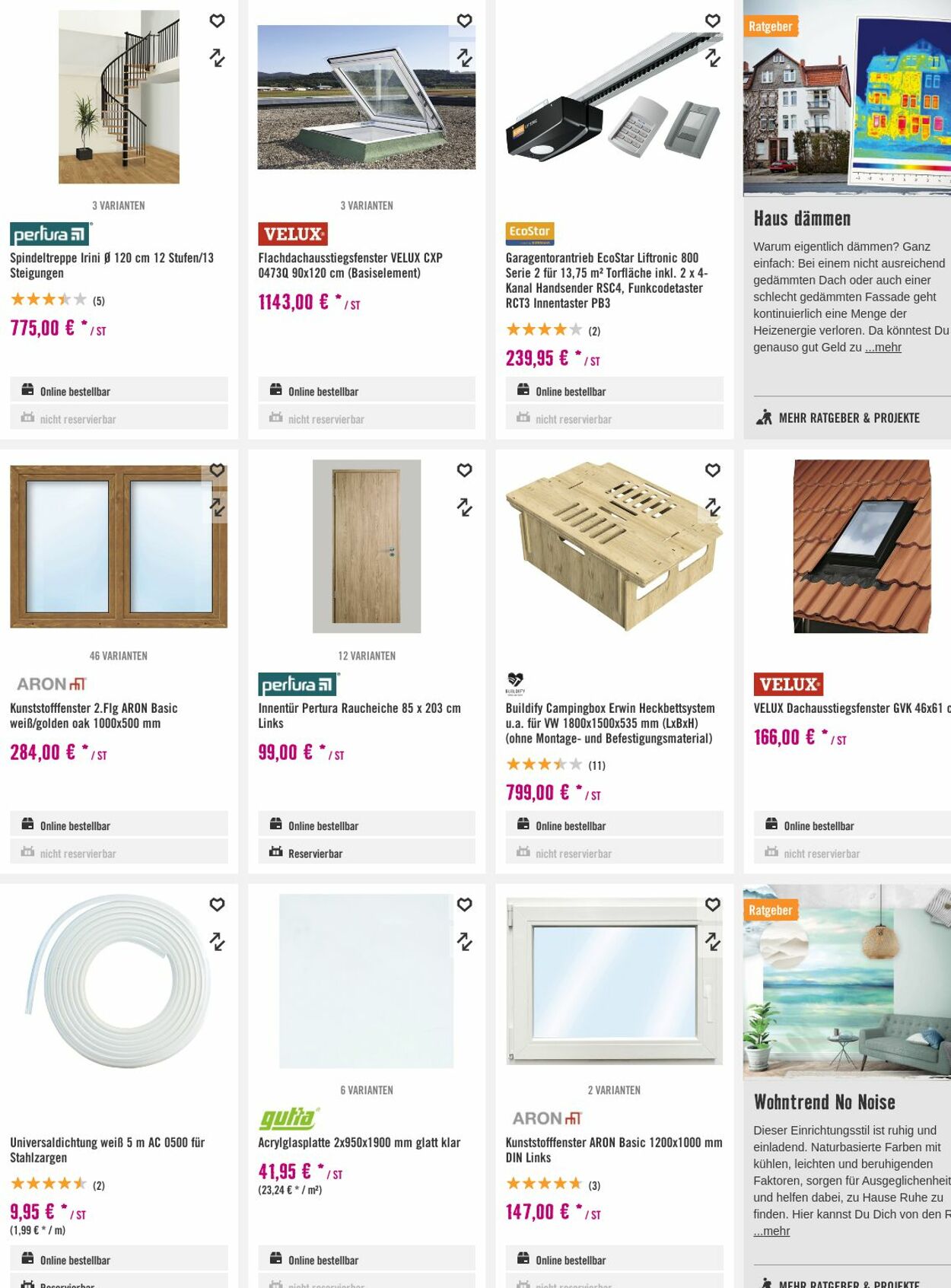 Prospekt Hornbach 22.11.2023 - 30.11.2023