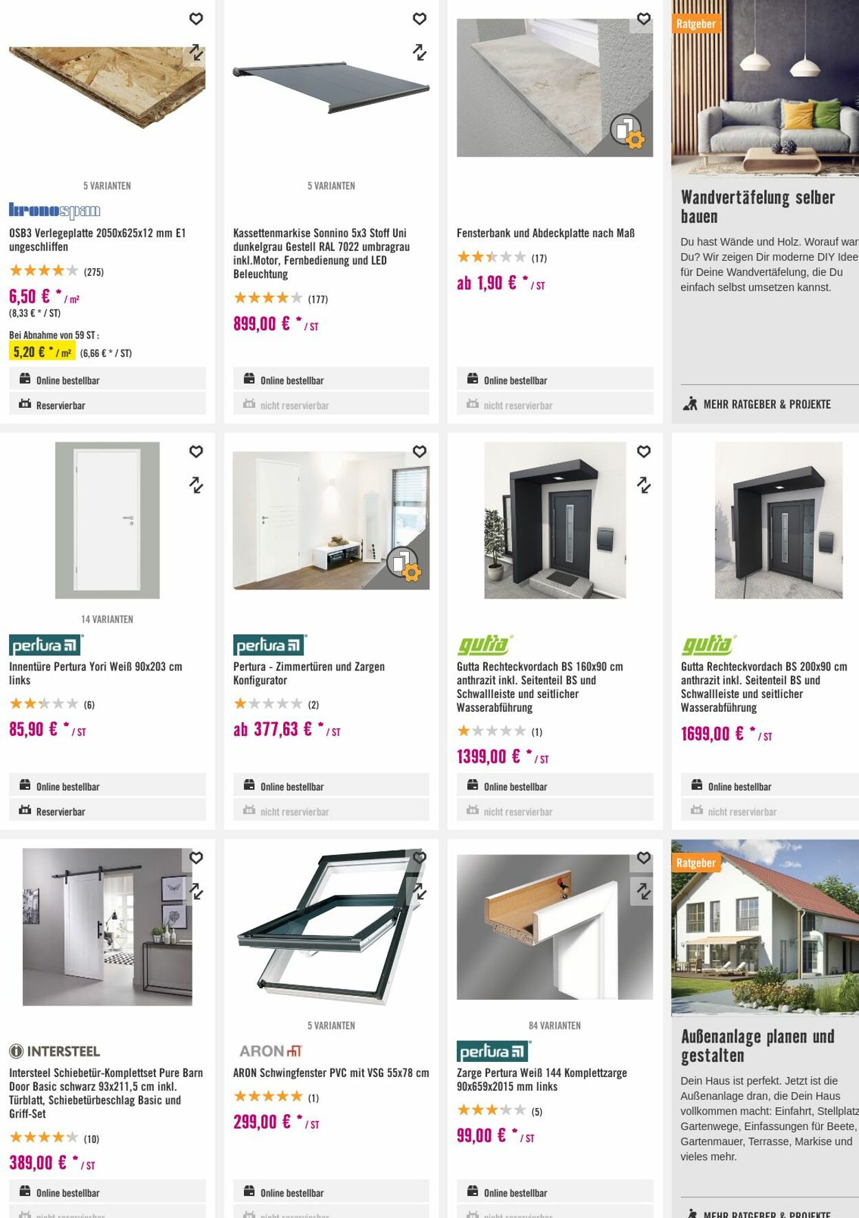 Prospekt Hornbach 22.11.2023 - 30.11.2023