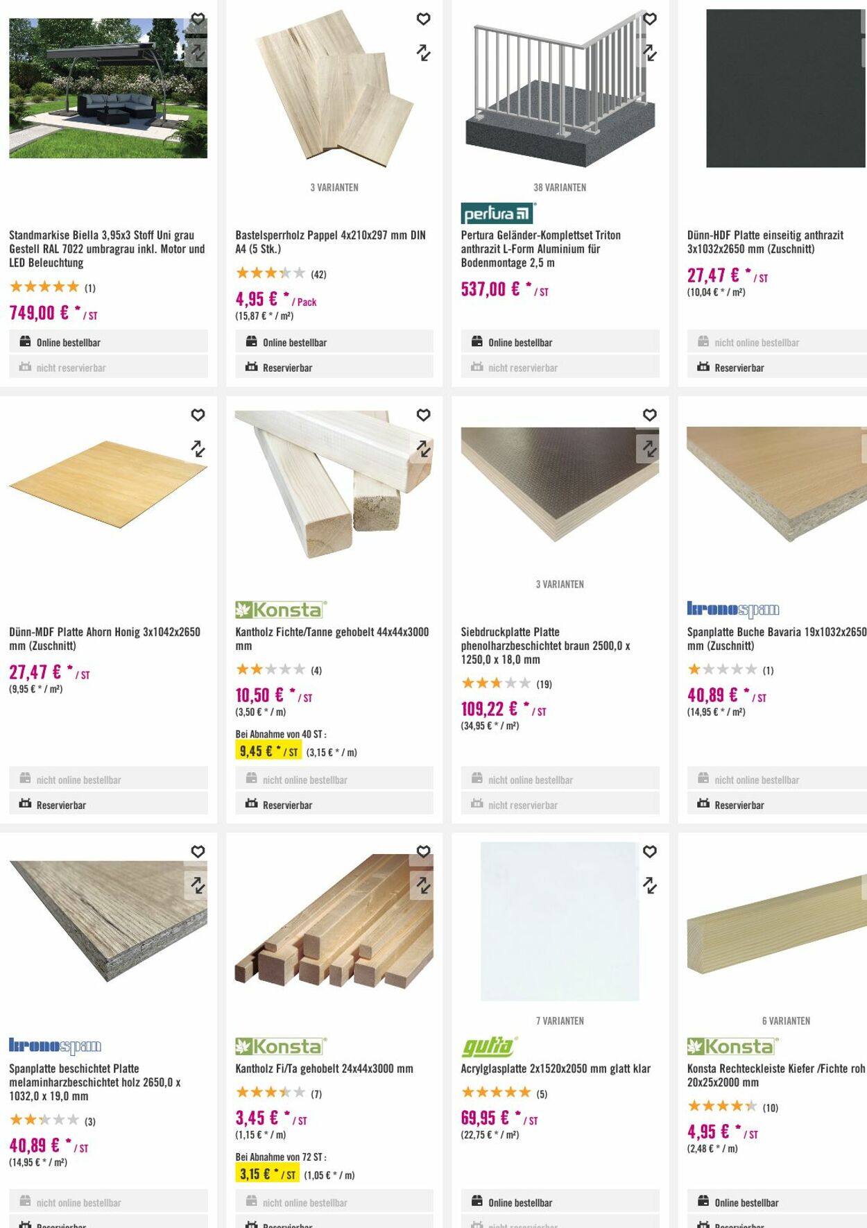 Prospekt Hornbach 22.11.2023 - 30.11.2023