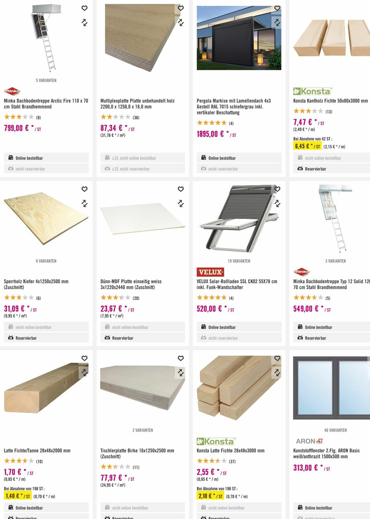 Prospekt Hornbach 22.11.2023 - 30.11.2023