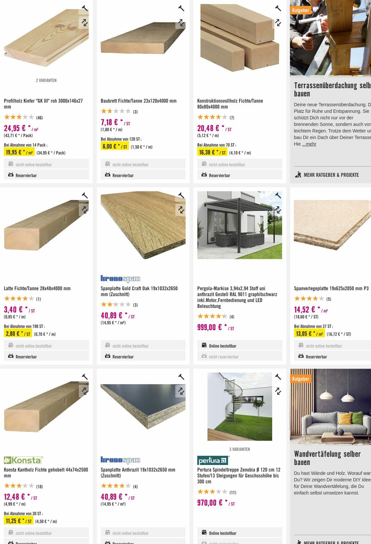 Prospekt Hornbach 18.10.2023 - 26.10.2023