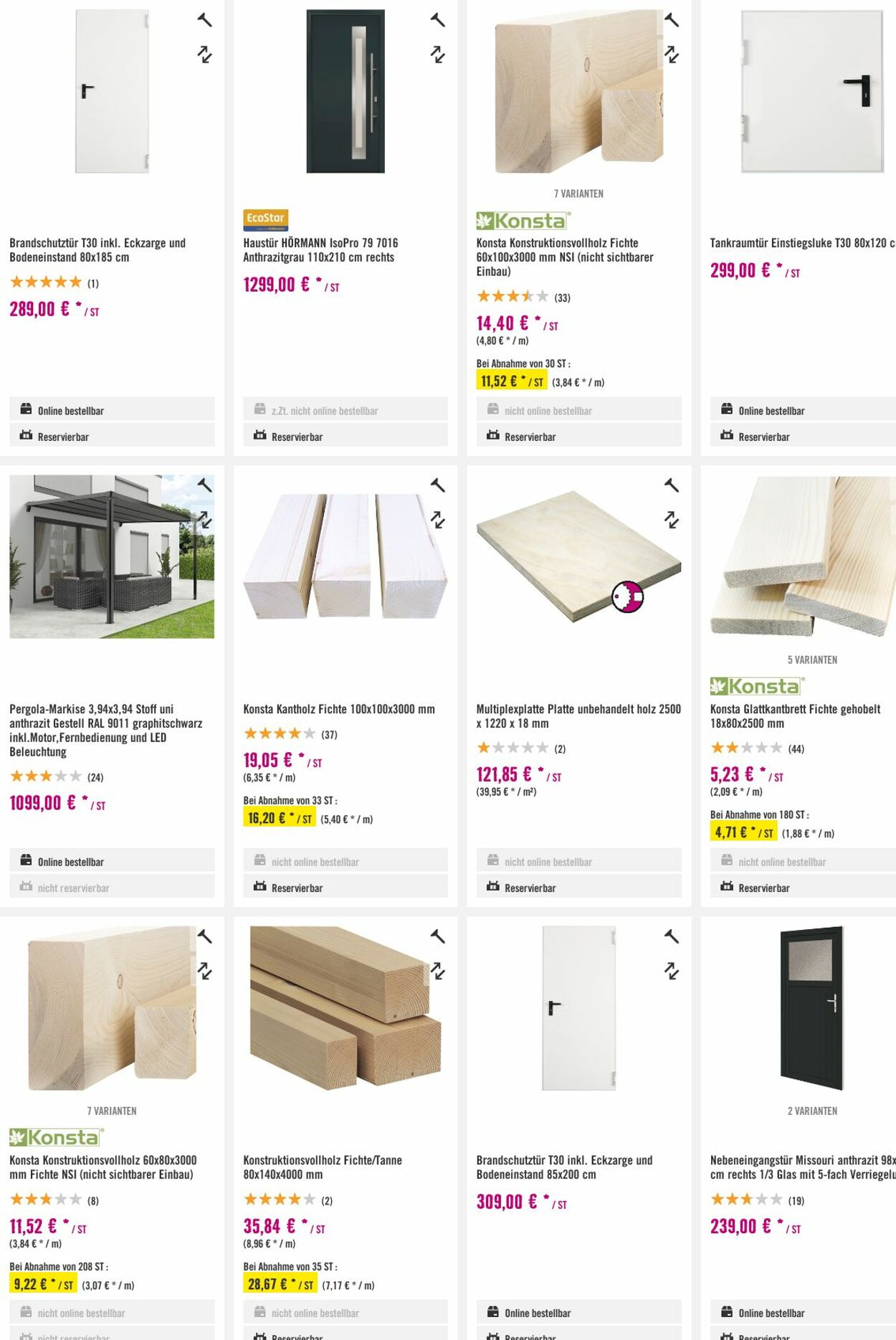 Prospekt Hornbach 18.10.2023 - 26.10.2023