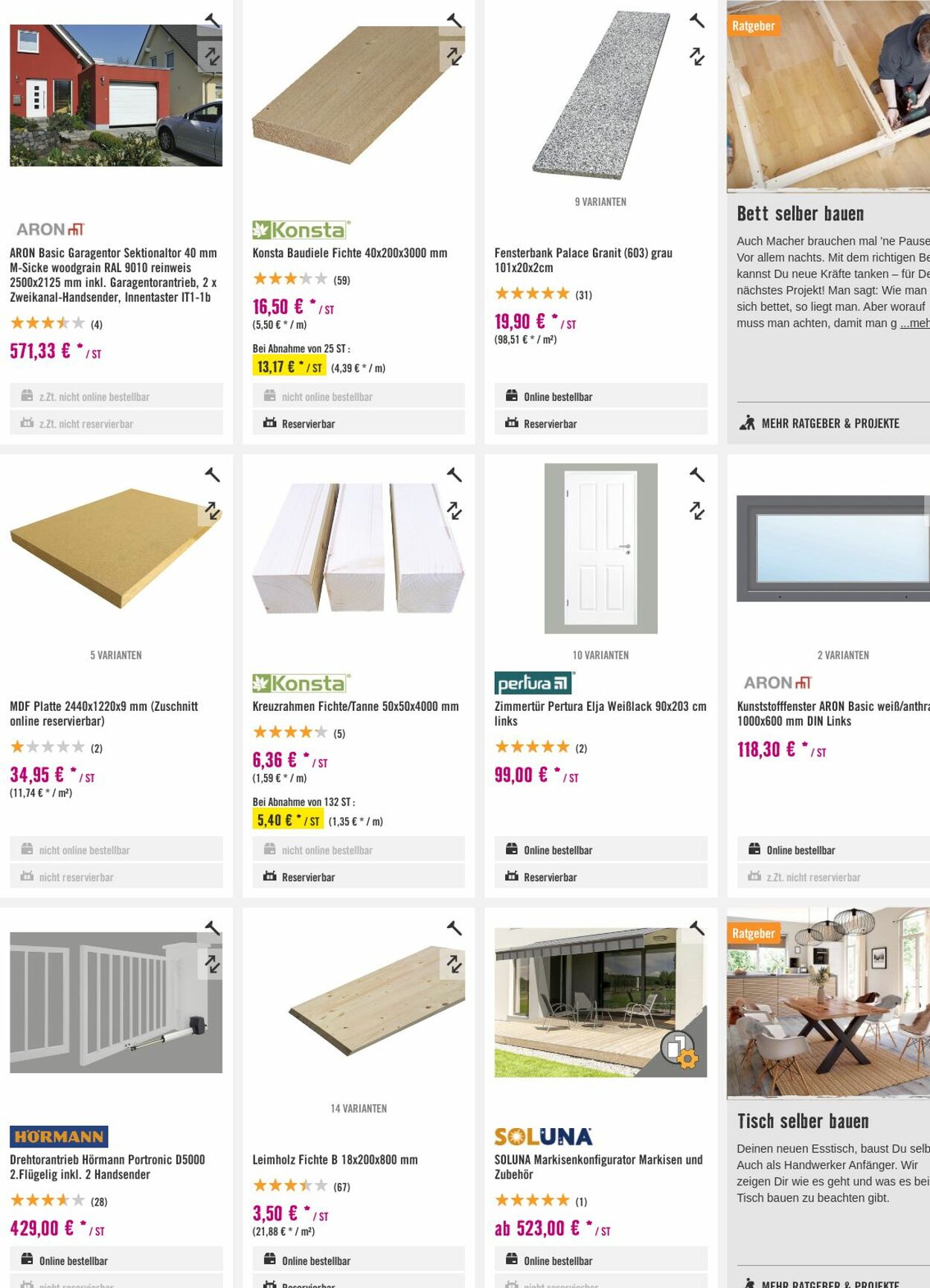 Prospekt Hornbach 18.10.2023 - 26.10.2023