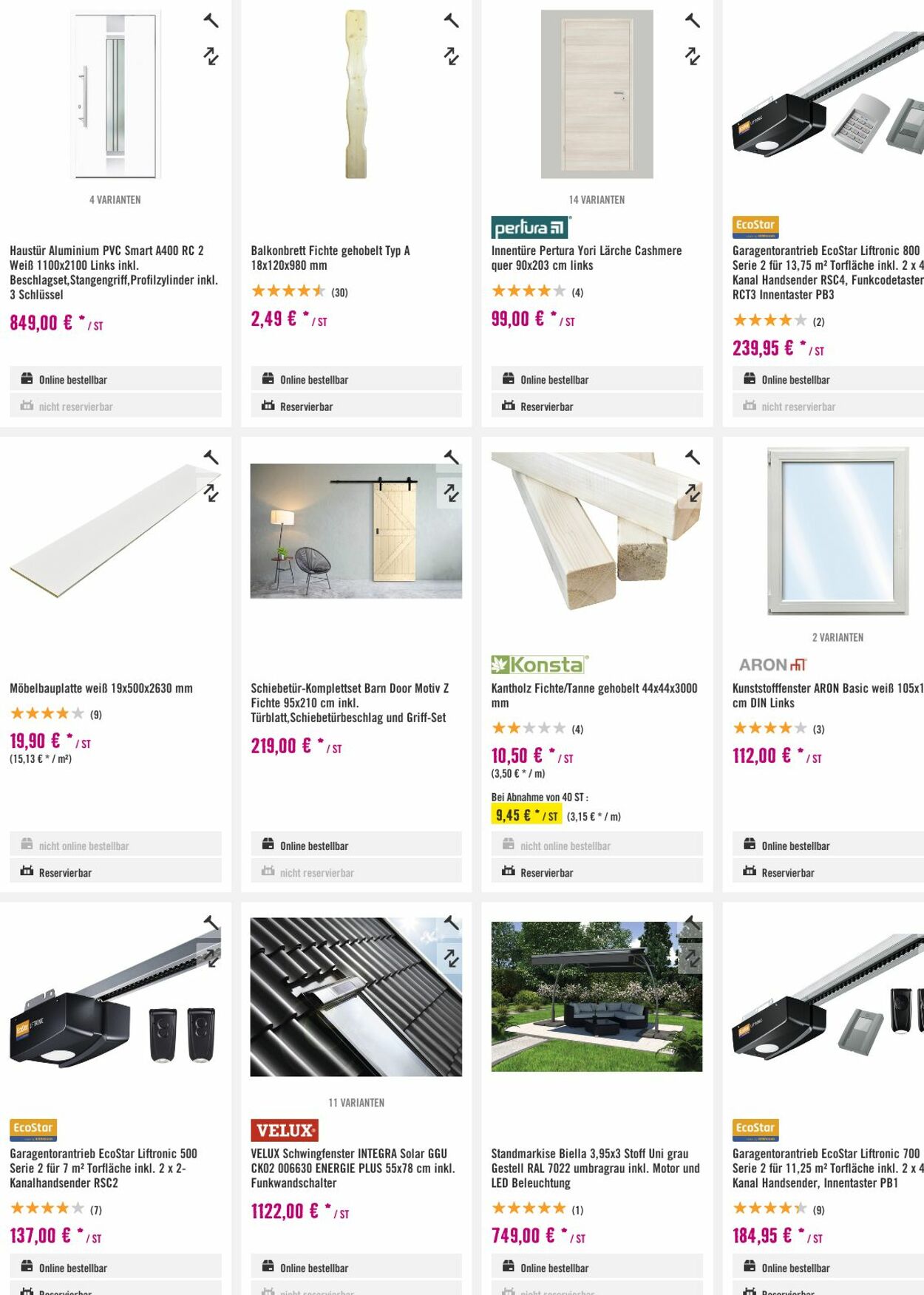 Prospekt Hornbach 18.10.2023 - 26.10.2023