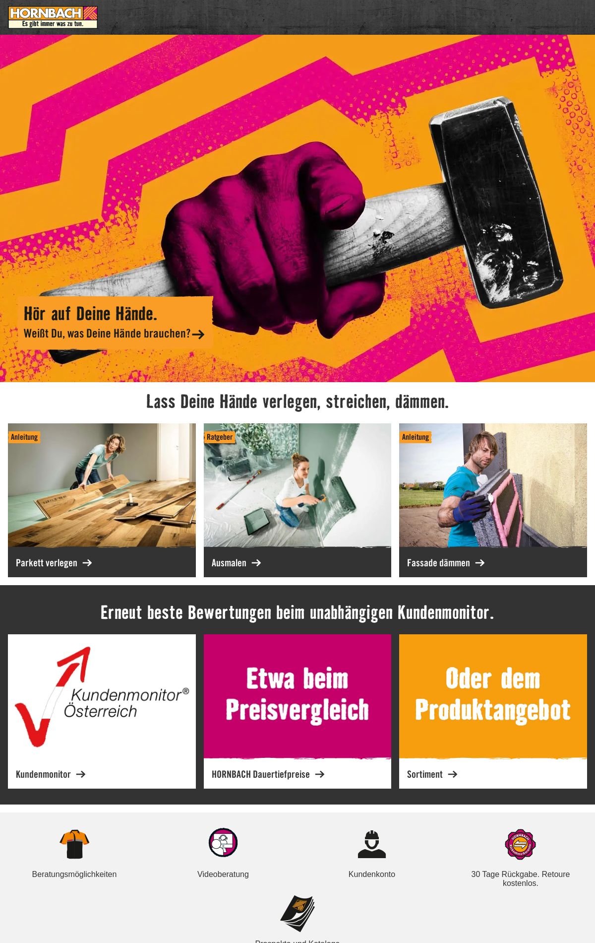 Prospekt Hornbach 28.08.2024 - 05.09.2024