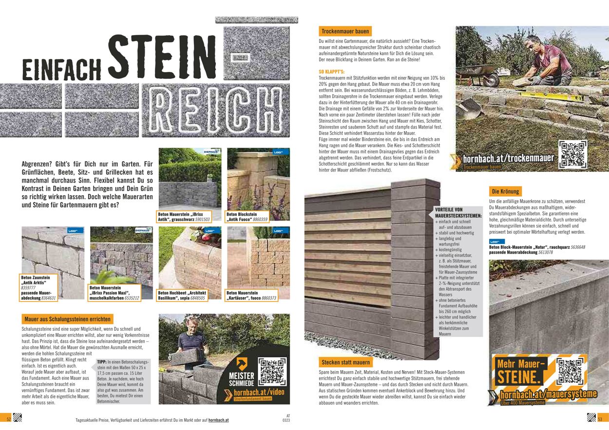 Prospekt Hornbach 01.03.2023 - 31.03.2023