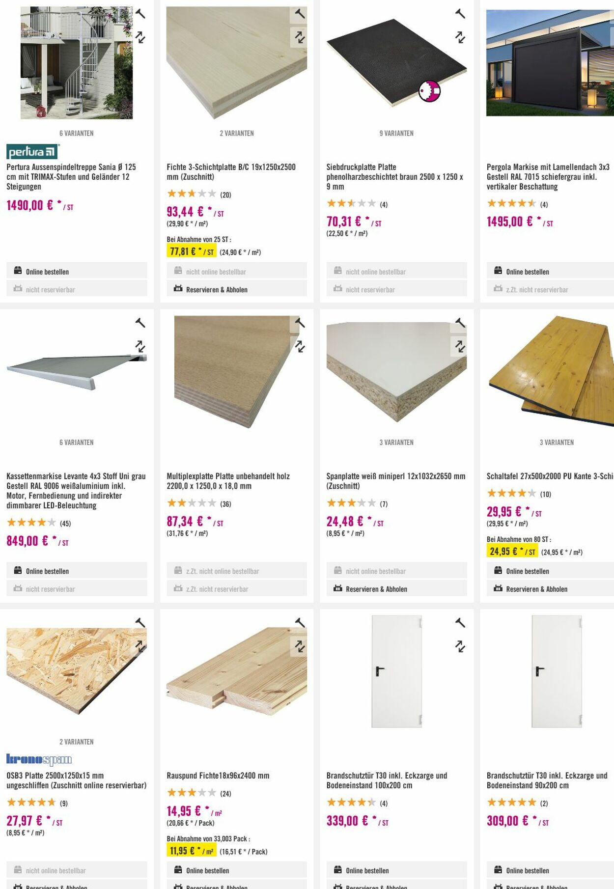 Prospekt Hornbach 23.08.2023 - 31.08.2023