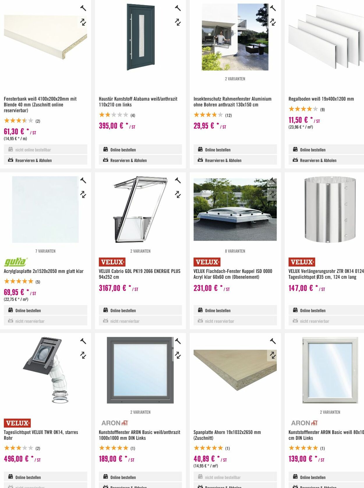 Prospekt Hornbach 23.08.2023 - 31.08.2023