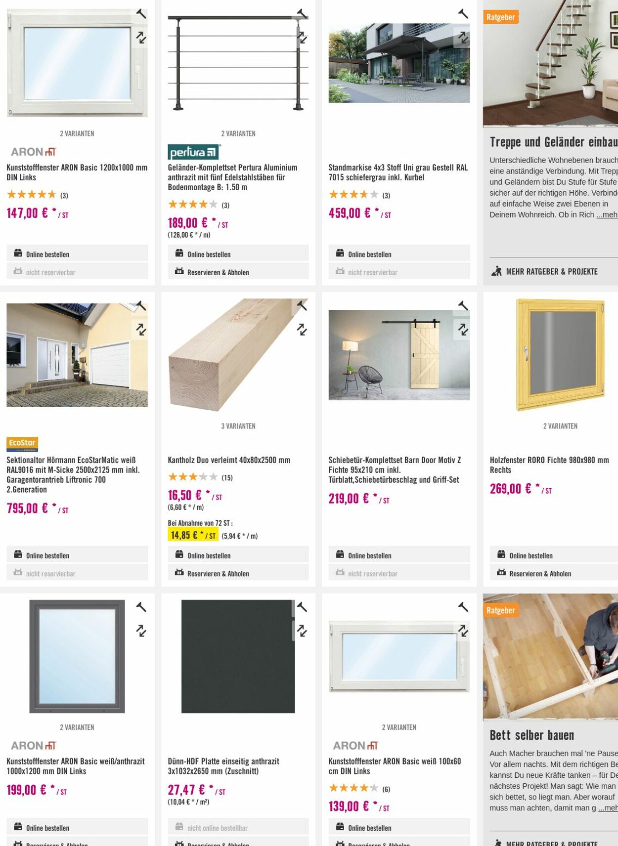 Prospekt Hornbach 23.08.2023 - 31.08.2023