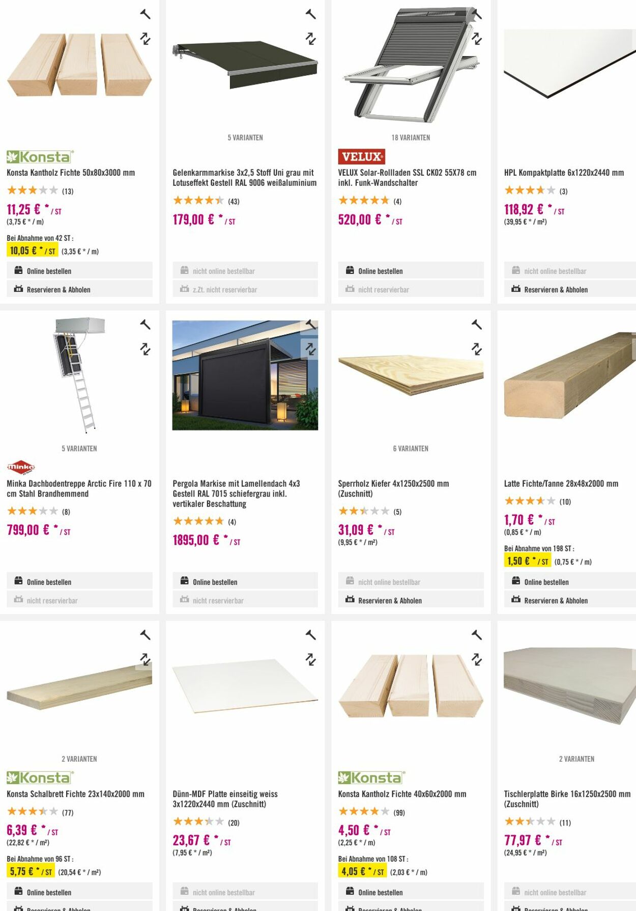 Prospekt Hornbach 23.08.2023 - 31.08.2023