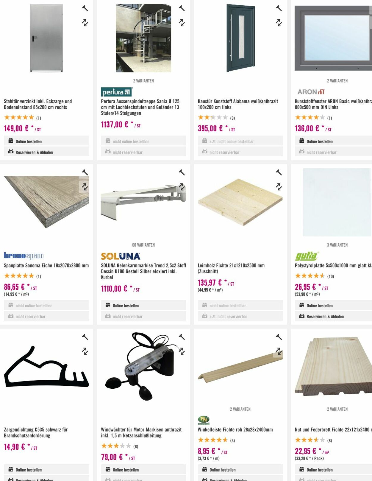 Prospekt Hornbach 23.08.2023 - 31.08.2023