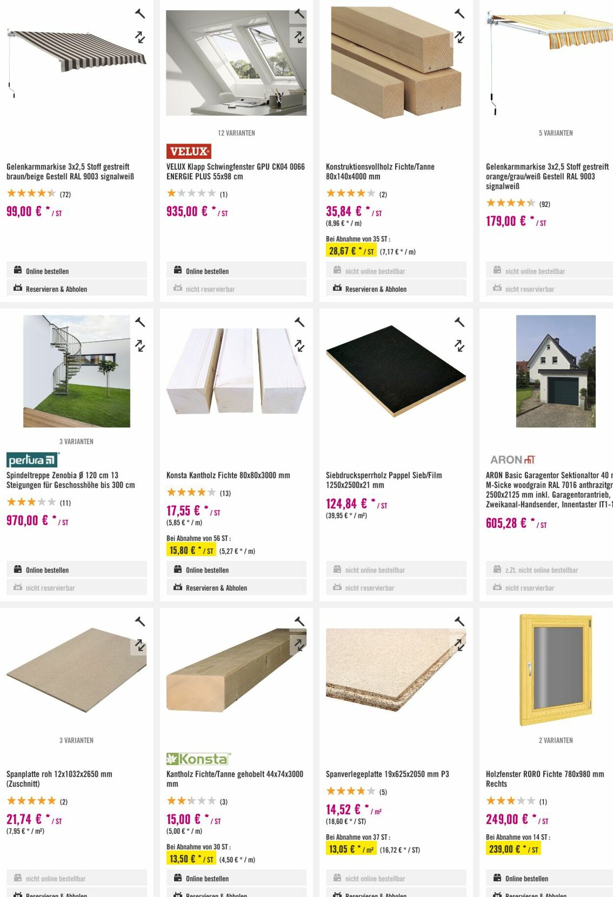 Prospekt Hornbach 23.08.2023 - 31.08.2023