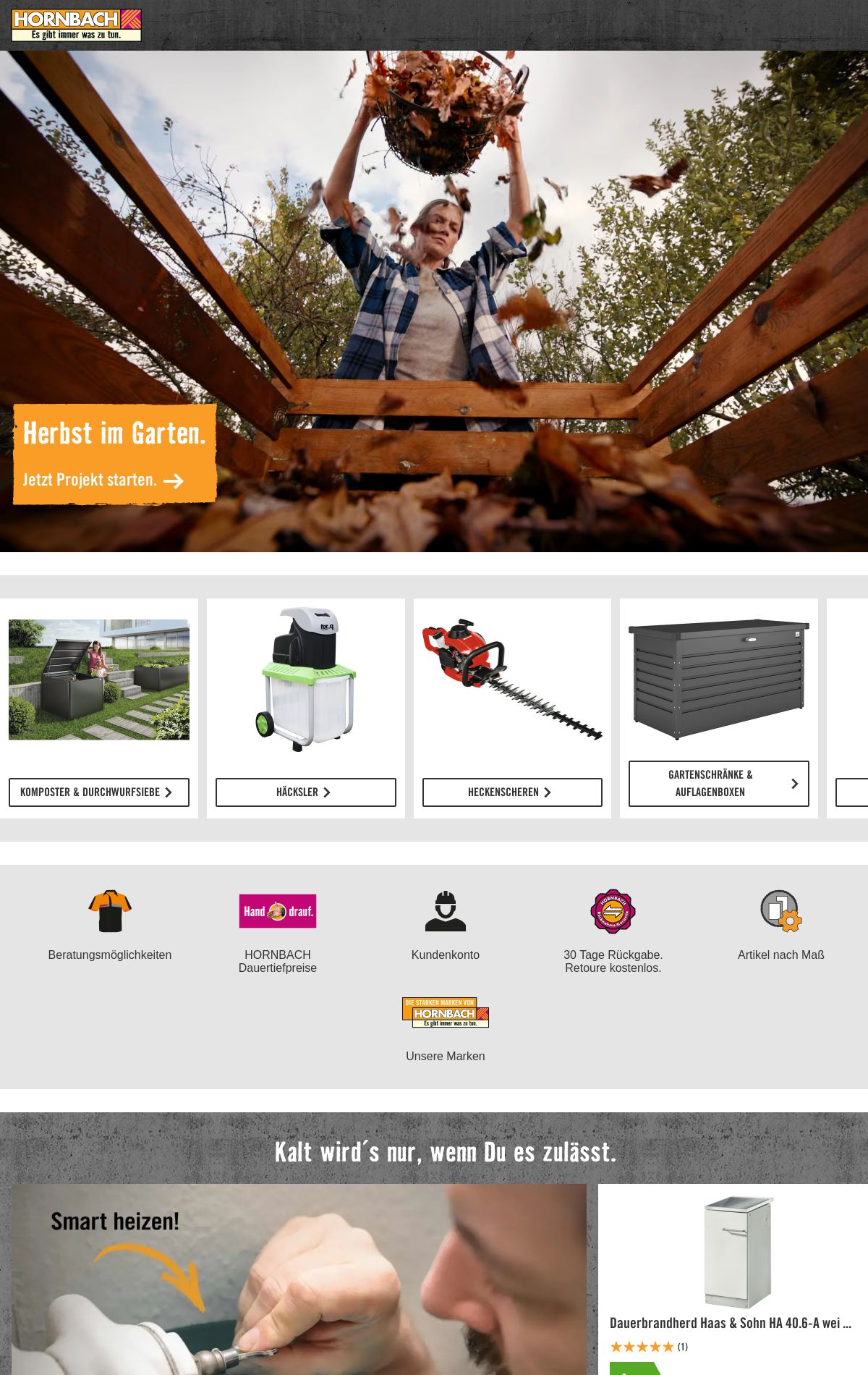 Prospekt Hornbach 04.10.2023 - 12.10.2023