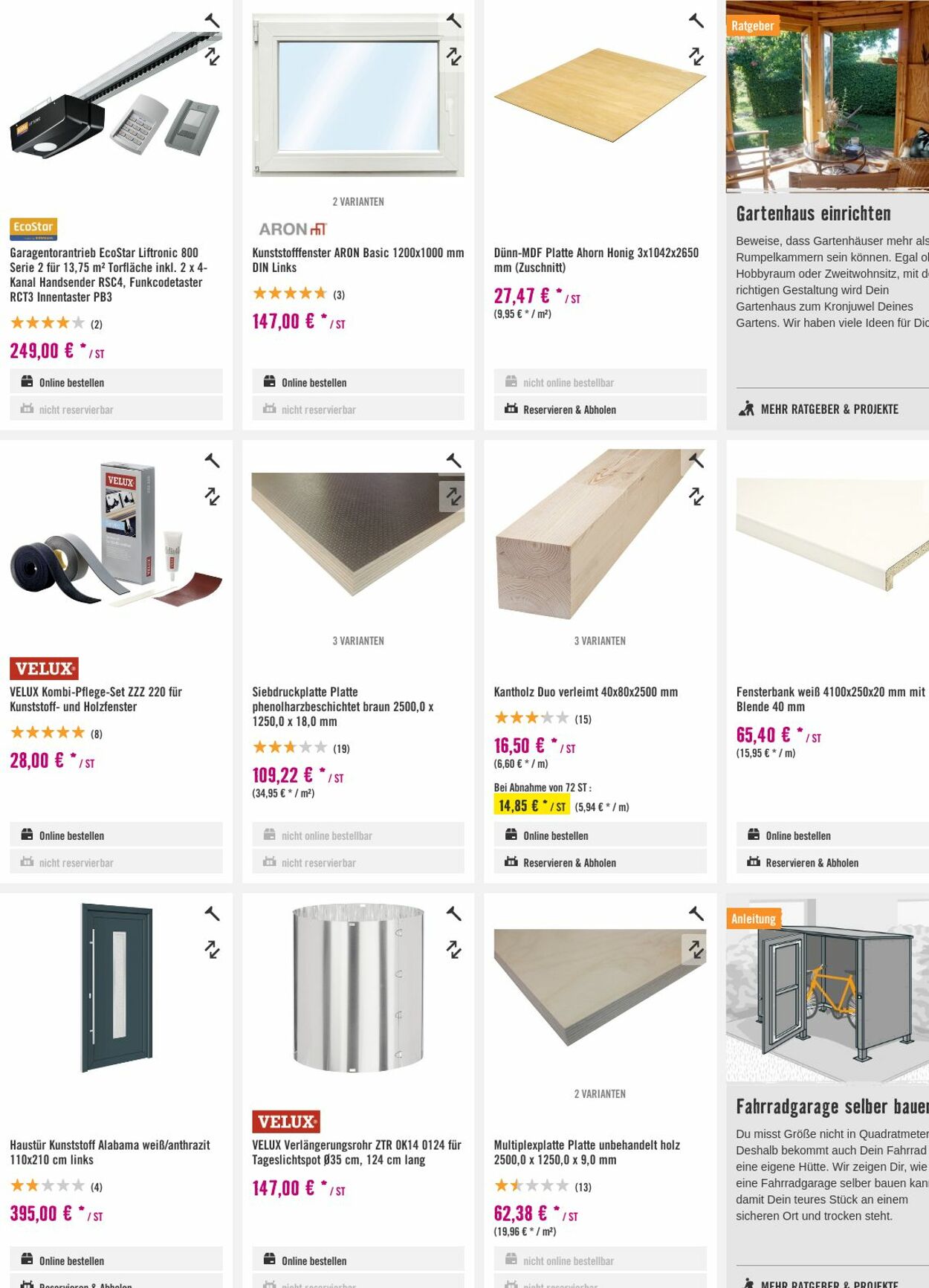 Prospekt Hornbach 04.10.2023 - 12.10.2023