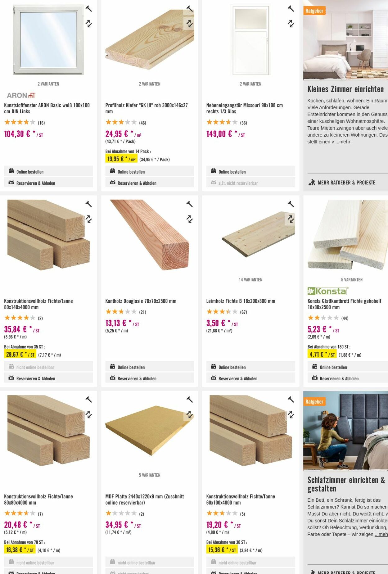 Prospekt Hornbach 04.10.2023 - 12.10.2023