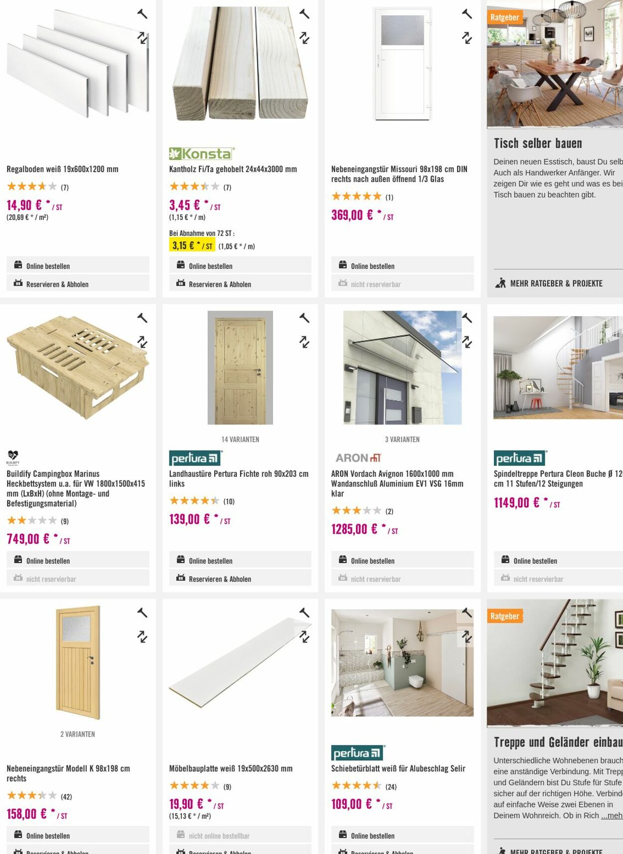 Prospekt Hornbach 04.10.2023 - 12.10.2023