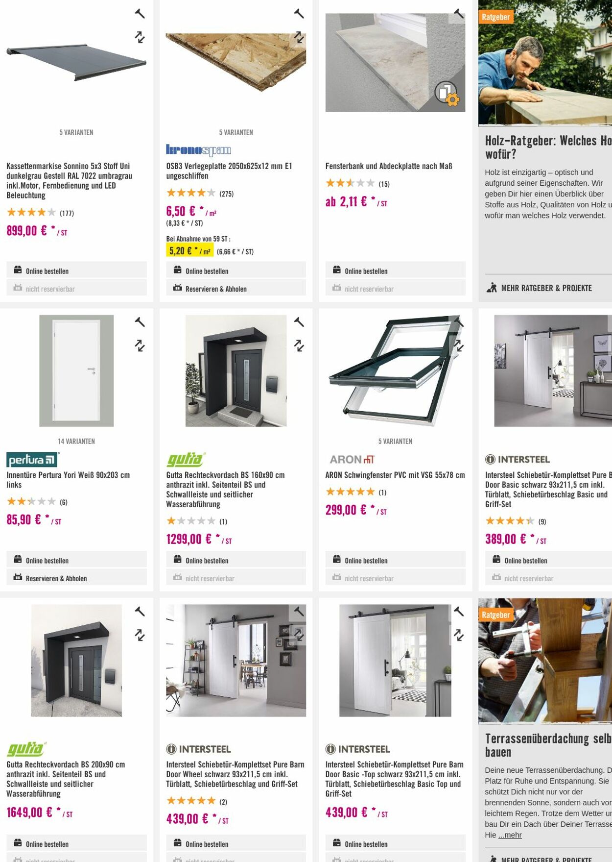 Prospekt Hornbach 04.10.2023 - 12.10.2023