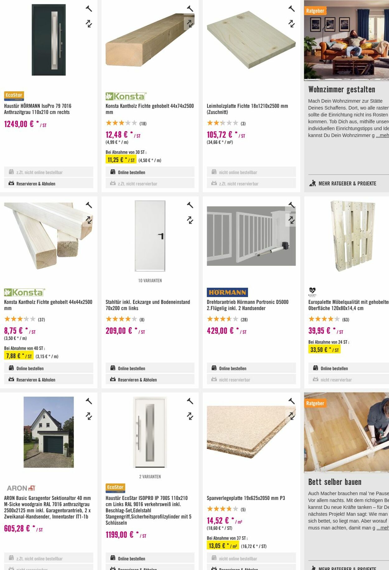 Prospekt Hornbach 04.10.2023 - 12.10.2023