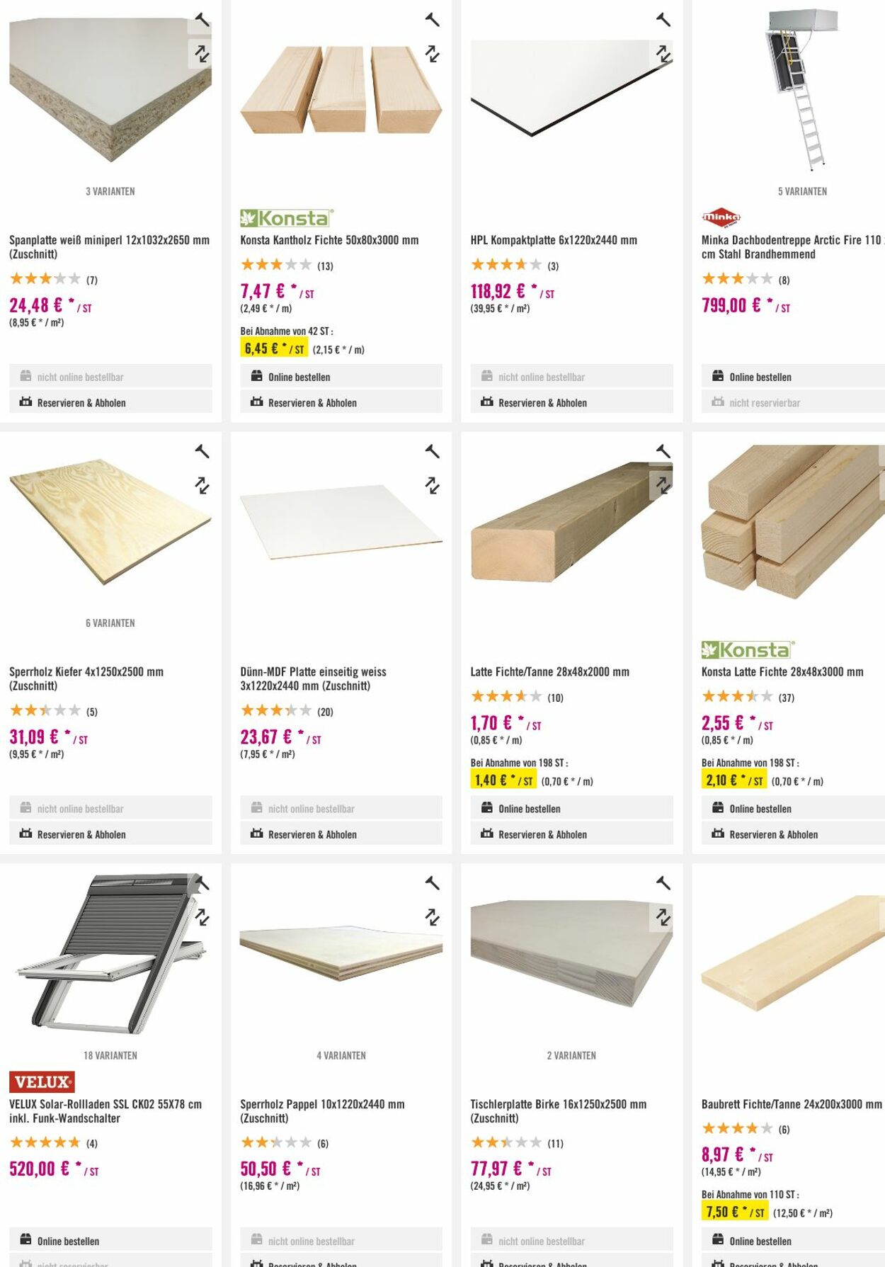 Prospekt Hornbach 04.10.2023 - 12.10.2023