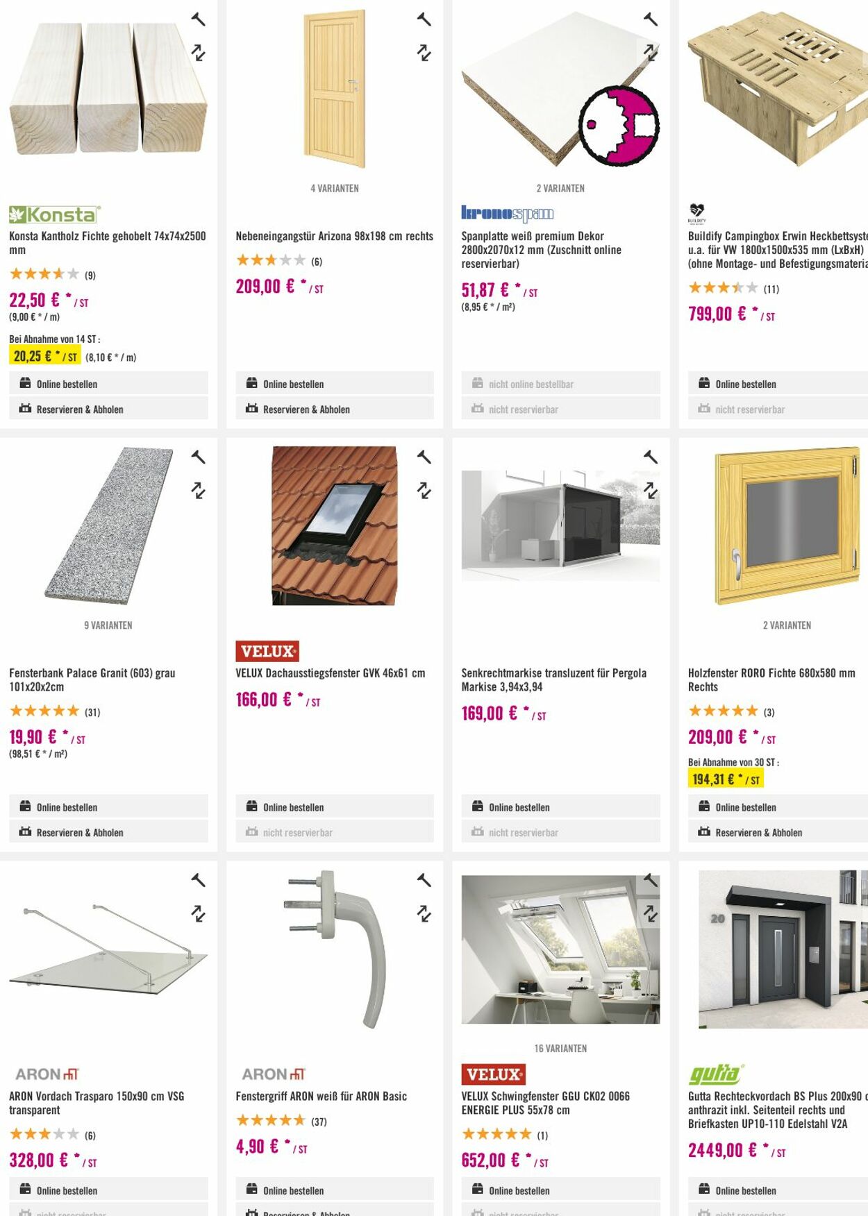 Prospekt Hornbach 04.10.2023 - 12.10.2023