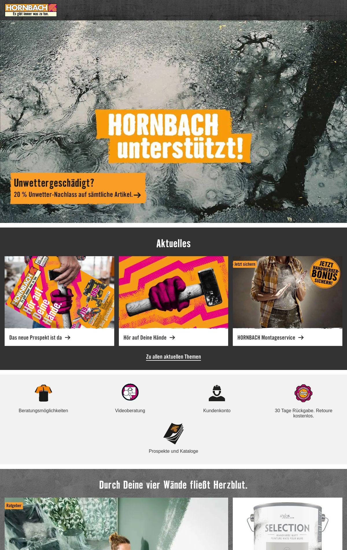 Prospekt Hornbach 18.09.2024 - 26.09.2024