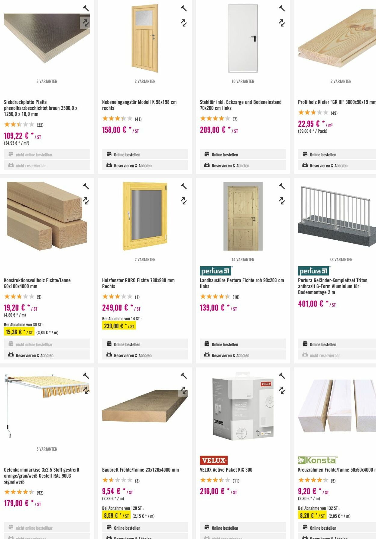 Prospekt Hornbach 02.08.2023 - 10.08.2023