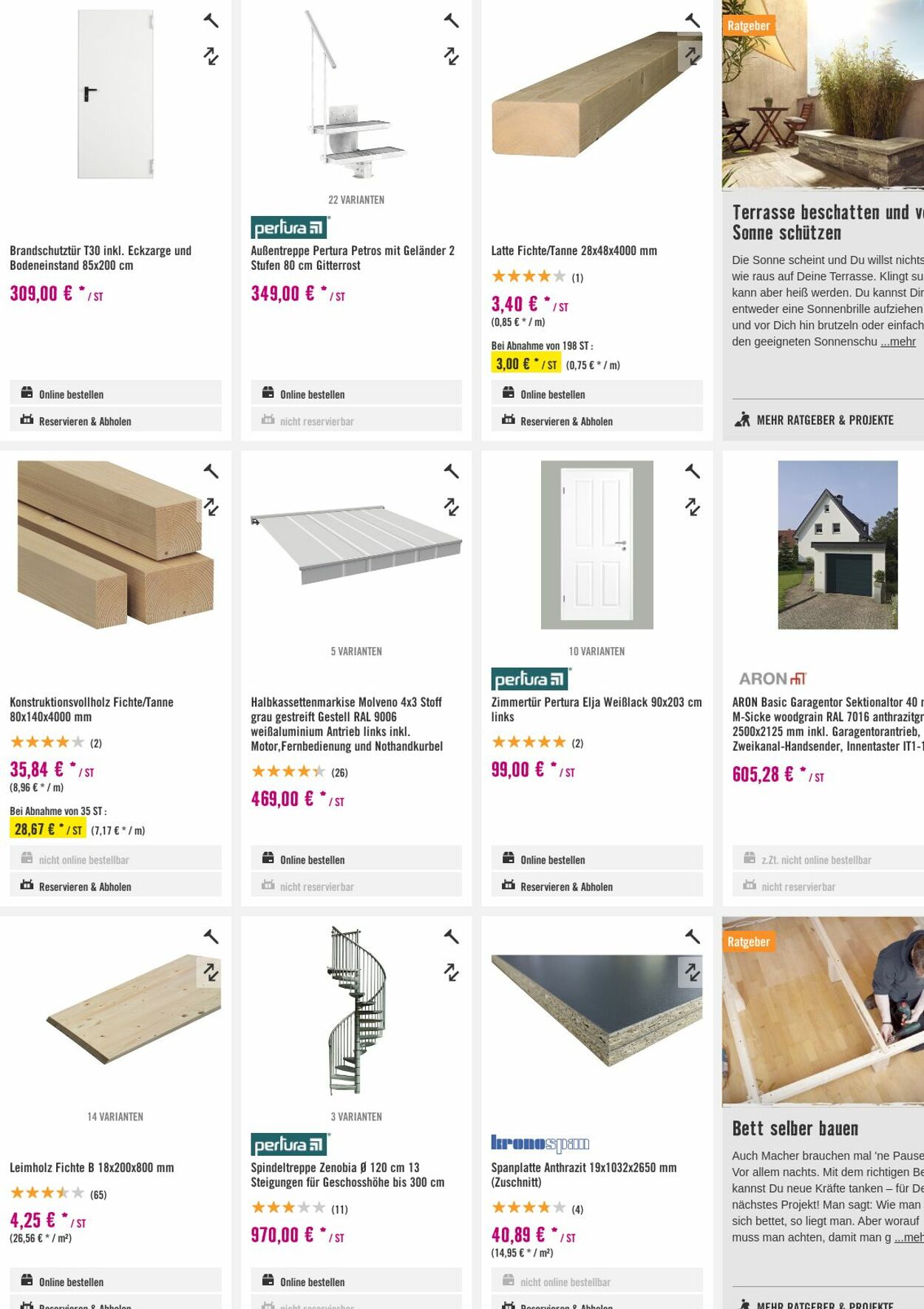 Prospekt Hornbach 02.08.2023 - 10.08.2023