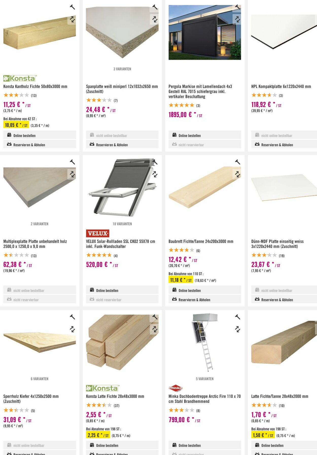 Prospekt Hornbach 02.08.2023 - 10.08.2023