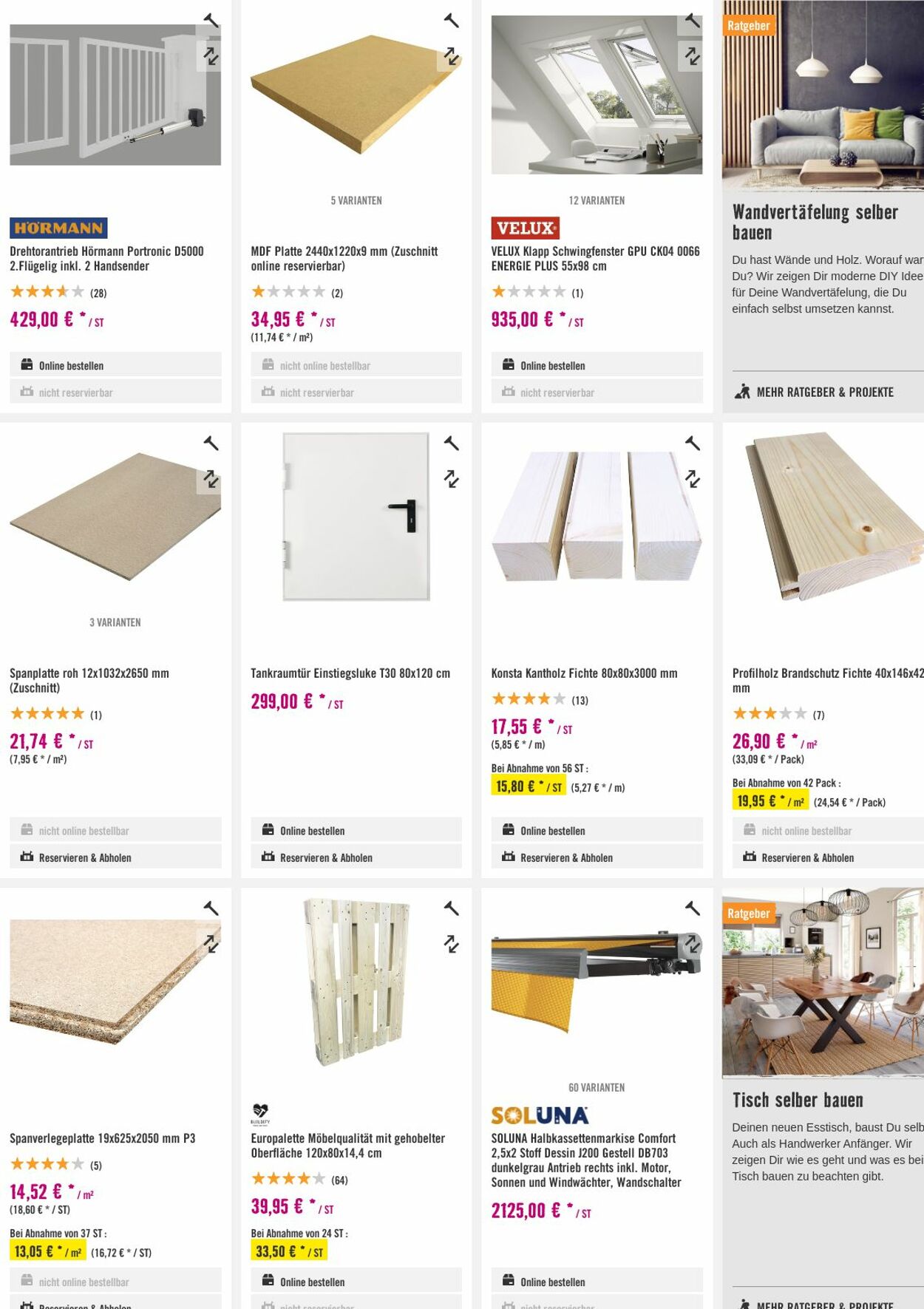 Prospekt Hornbach 02.08.2023 - 10.08.2023