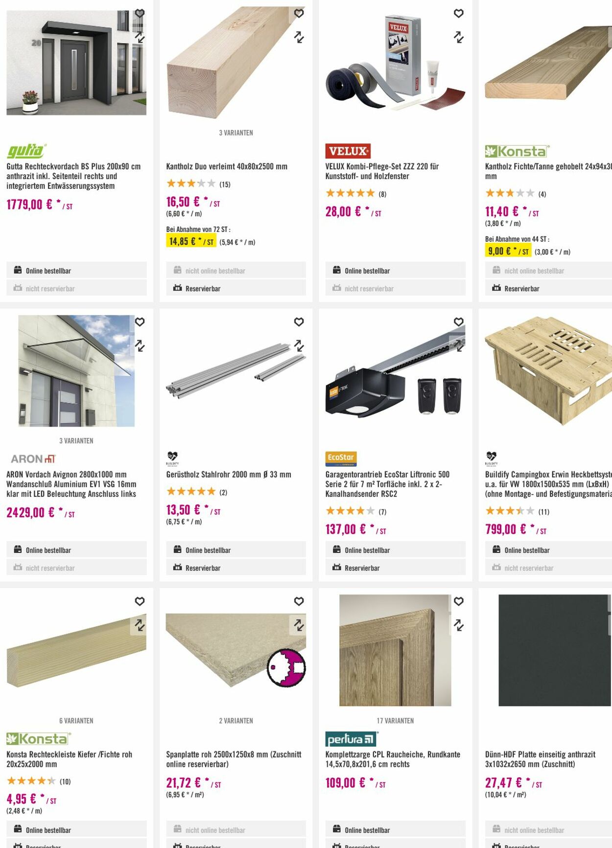 Prospekt Hornbach 25.10.2023 - 02.11.2023