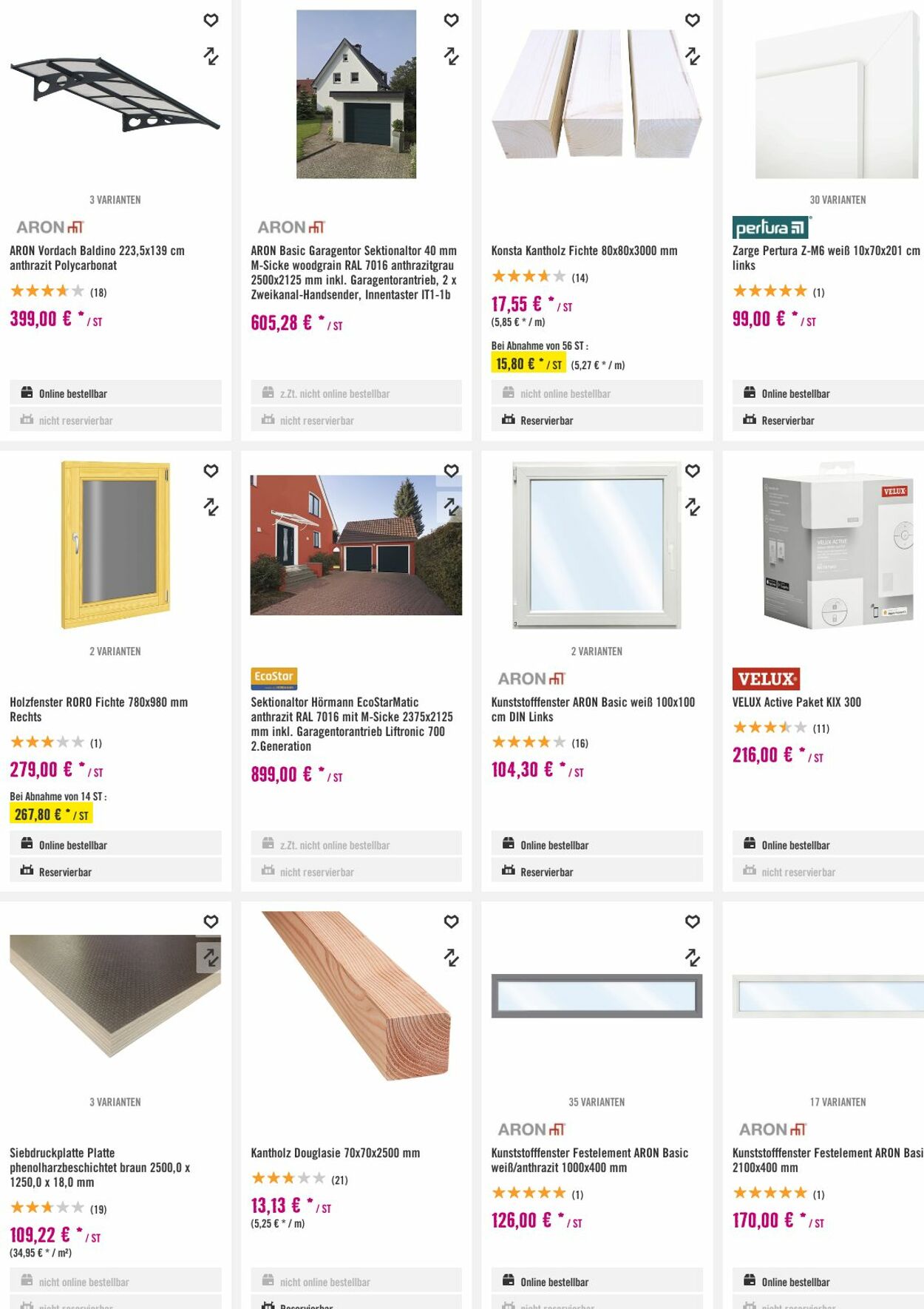 Prospekt Hornbach 25.10.2023 - 02.11.2023