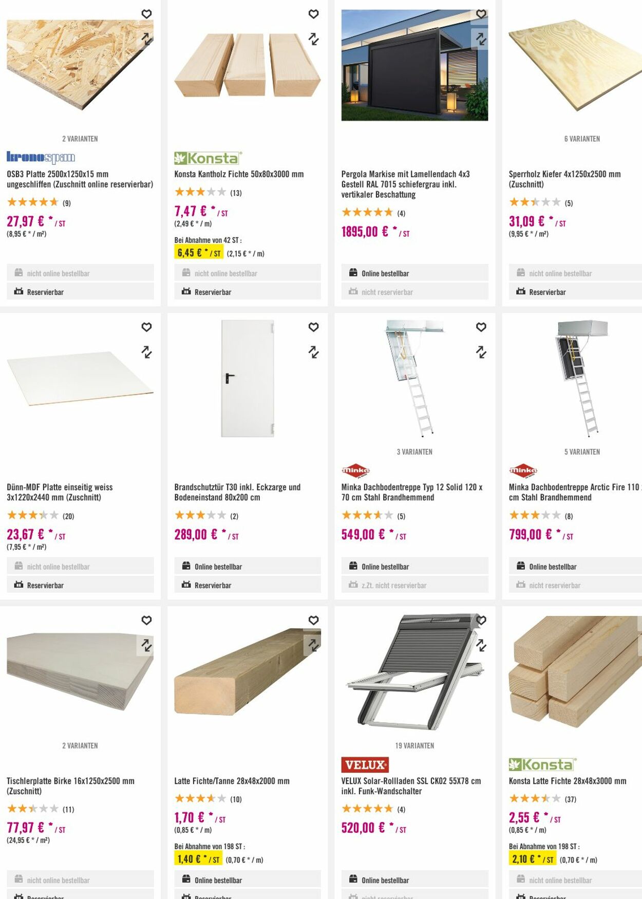 Prospekt Hornbach 25.10.2023 - 02.11.2023