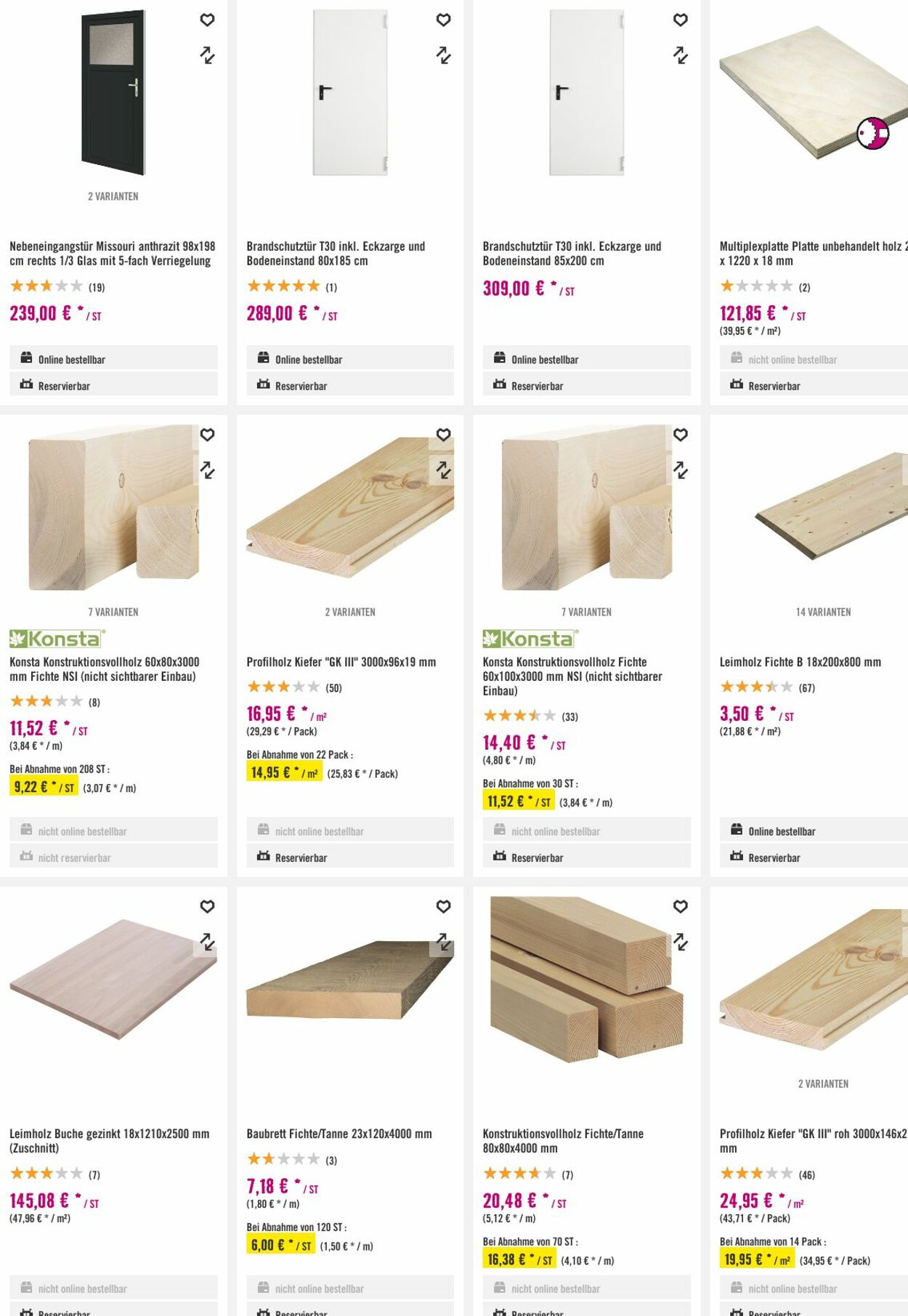 Prospekt Hornbach 25.10.2023 - 02.11.2023