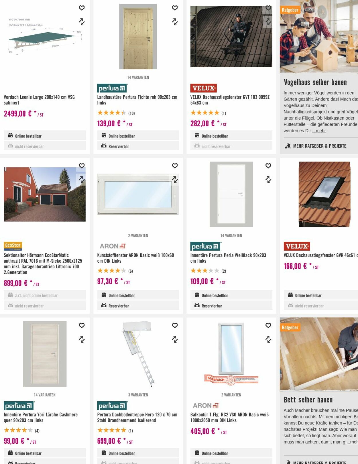 Prospekt Hornbach 25.10.2023 - 02.11.2023