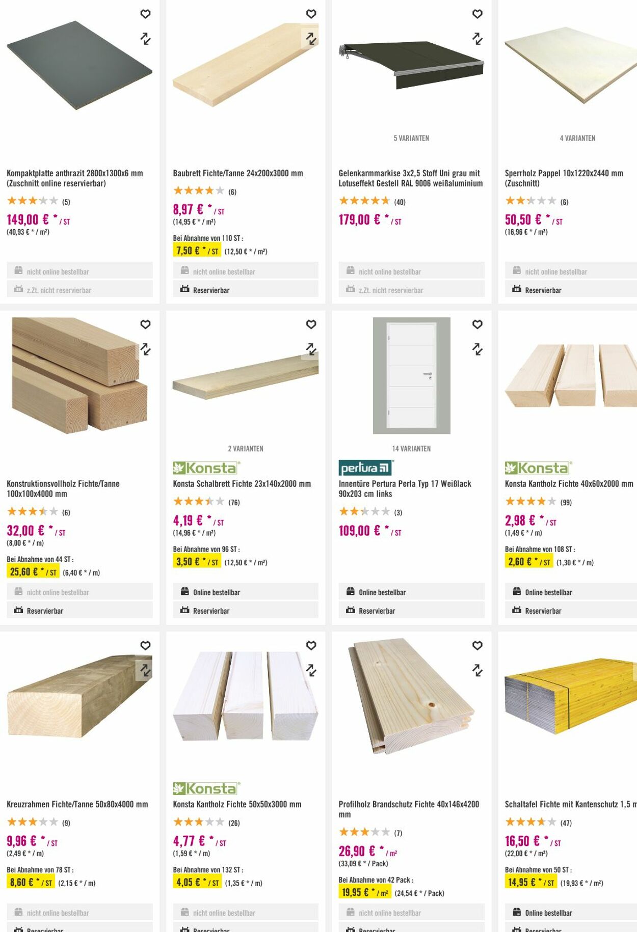 Prospekt Hornbach 25.10.2023 - 02.11.2023