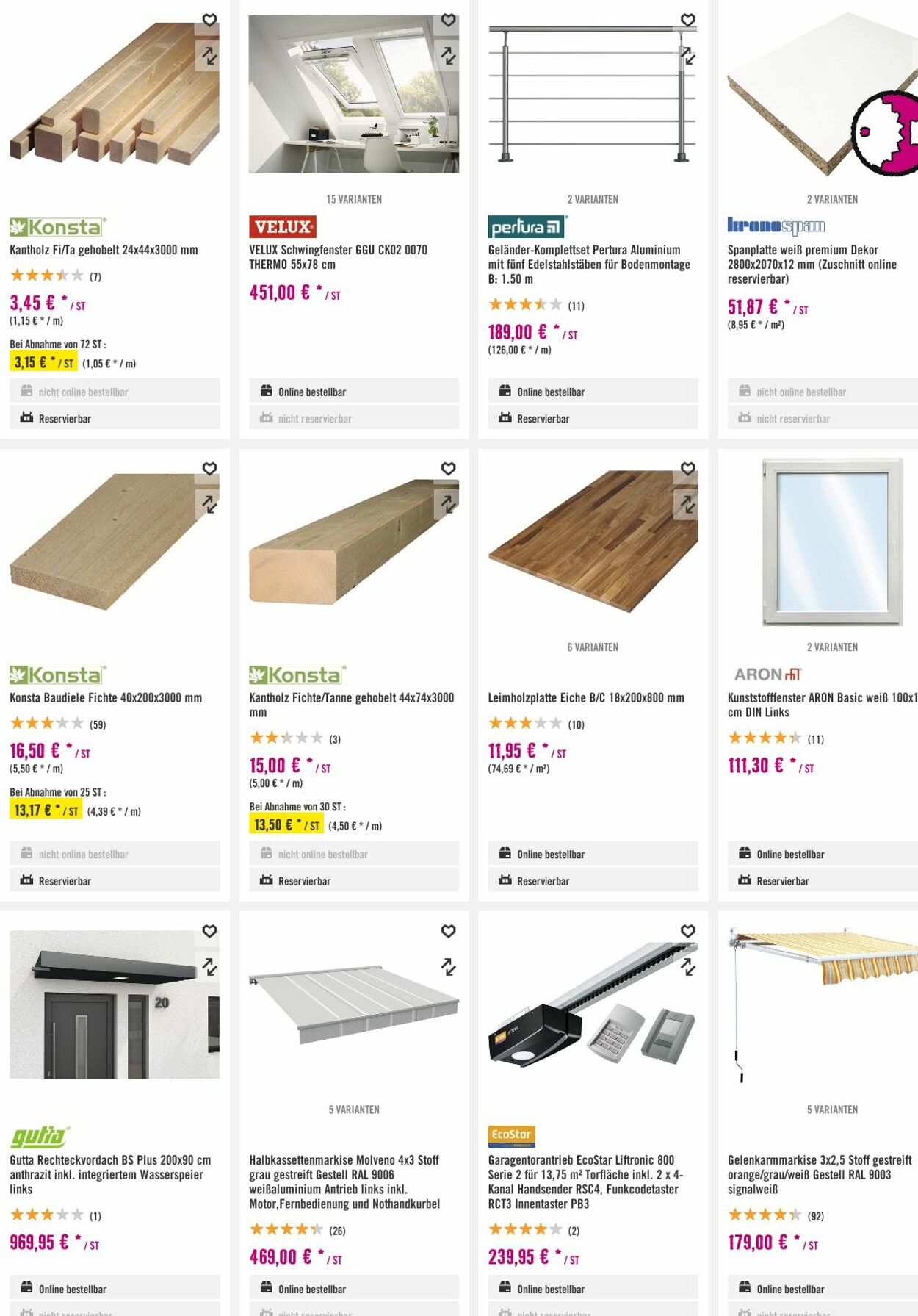 Prospekt Hornbach 25.10.2023 - 02.11.2023