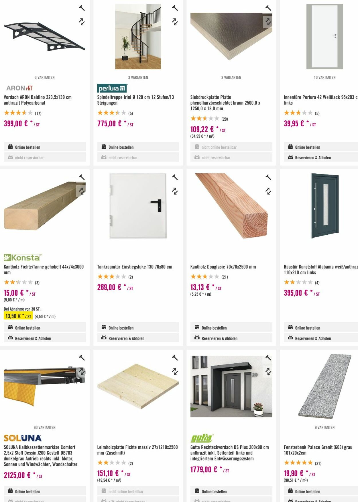 Prospekt Hornbach 30.08.2023 - 07.09.2023