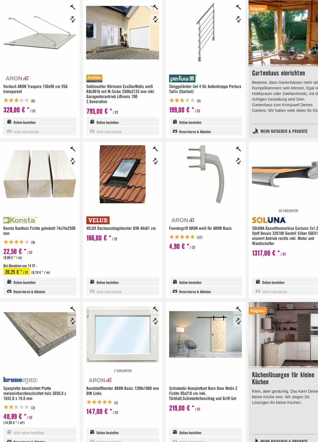 Prospekt Hornbach 30.08.2023 - 07.09.2023