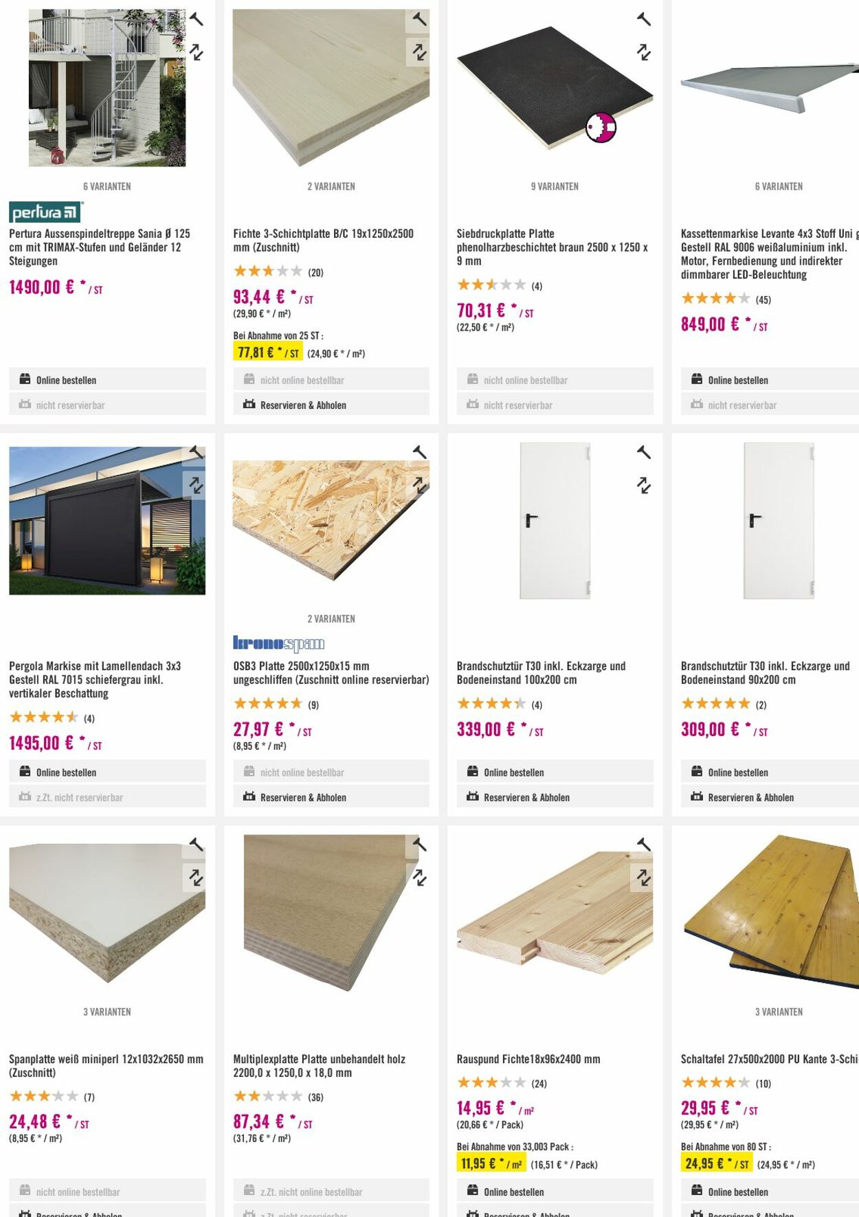 Prospekt Hornbach 30.08.2023 - 07.09.2023