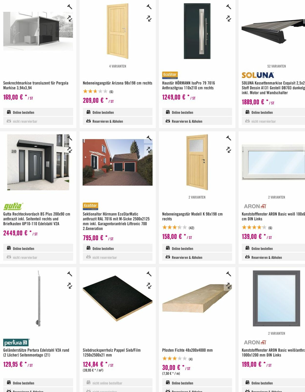 Prospekt Hornbach 30.08.2023 - 07.09.2023